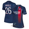 Officiële Voetbalshirt Paris Saint-Germain Mukiele 26 Thuis 2023-24 - Dames